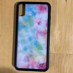 XS MAX wildflower tie-dye case